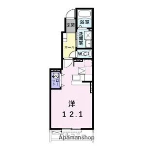 プロムナード神領【1階】の間取り