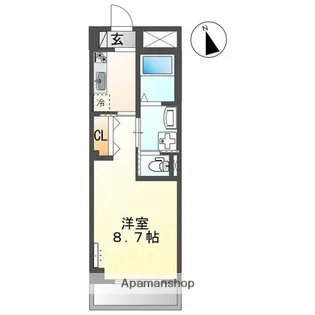 アウルム.【3階】の間取り