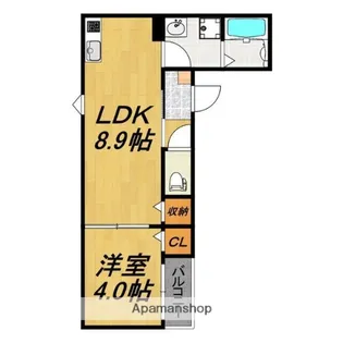 LECOCON春日井【2階】の間取り