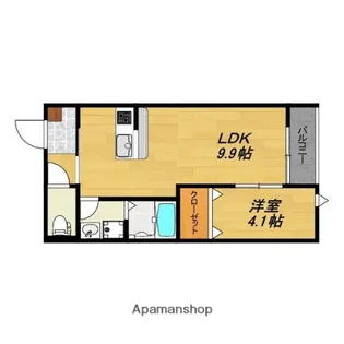 LECOCON春日井【1階】の間取り