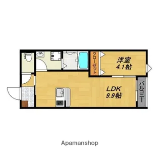 LECOCON春日井【1階】の間取り