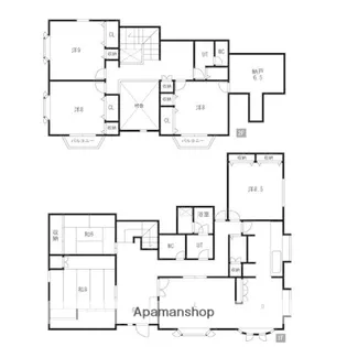 愛知県春日井市高森台3丁目【一戸建】の間取り