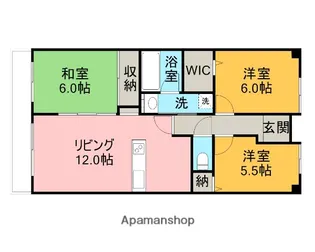 エスポア高蔵寺803号【8階】の間取り