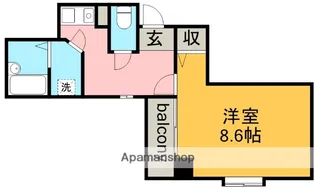 ソフィア【5階】の間取り