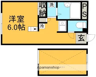 ウェルメイドⅢ【2階】の間取り