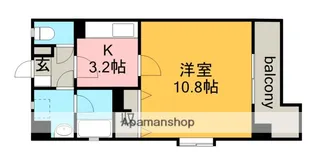 セントラルアベニュー【8階】の間取り