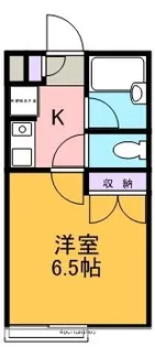 小呂ハイツ【2階】の間取り