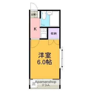 メゾン ル オランジュ【101号室】の間取り