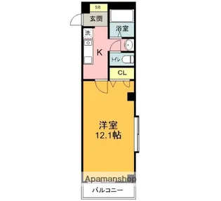 O−PALETTE【3階】の間取り