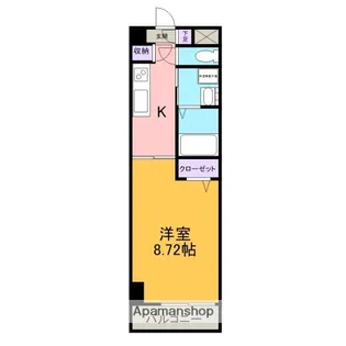 リバーストーンⅡ【2階】の間取り