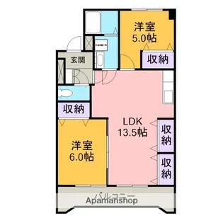 神領マンション【103号室】の間取り