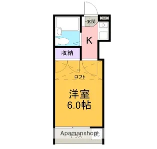 サンパレス岡崎公園【103号室】の間取り