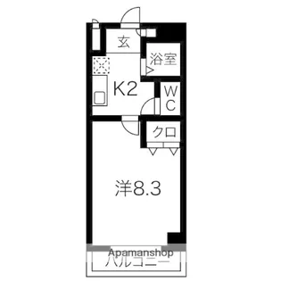 メゾン ド サフィール【4階】の間取り
