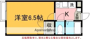 小豆坂シャンテ【102号室】の間取り