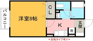 ジュネス ヴィラージュ【2階】の間取り