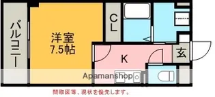 アビテ・ナポール【302号室】の間取り