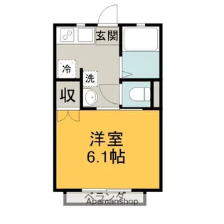 ガルバンⅡ【2階】の間取り