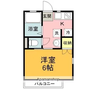 ガルバンⅡ【2階】の間取り