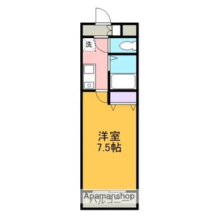 A・CITY伊賀新町【208号室】の間取り