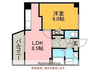 FORTERESSE【302号室】の間取り