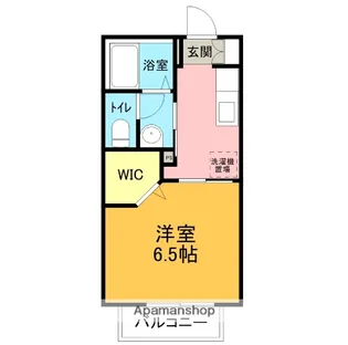 シャーメゾン三崎【202号室】の間取り