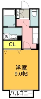 モナリエS【1階】の間取り