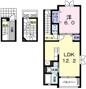 アルバーダ【3階】の間取り