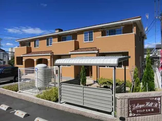 ラリック・ヒルB【1階】の外観