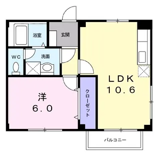 サニーヴィラ【2階】の間取り