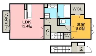 ソフィア大友【2階】の間取り