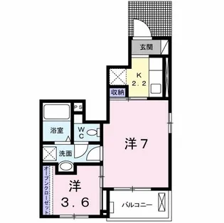 エムステージ【1階】の間取り