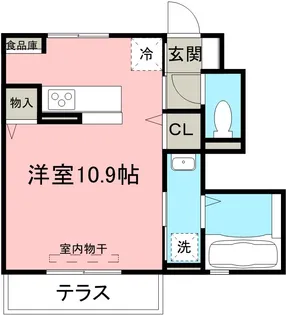 ディアコート【1階】の間取り