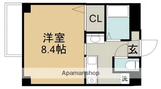 TWIN BUILD【701号室】の間取り