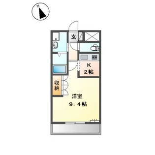 エンプレスK【2階】の間取り