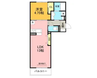 ゲストハウス.38【3階】の間取り