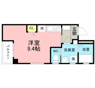 CASA AVENUE OKAZAKI【2階】の間取り