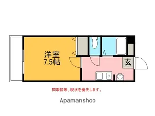 グリーンヒルズ明大寺【1階】の間取り