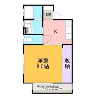 コーポSAKAI【1階】の間取り