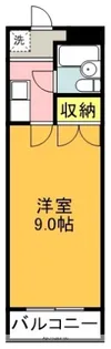 Kマンション【4階】の間取り