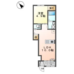 ポップスック【103号室】の間取り