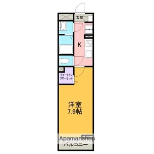 リコルテ矢作【3階】の間取り