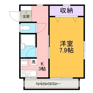 ユートピア浅井【2階】の間取り