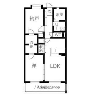グラン スイートアイ【206号室】の間取り