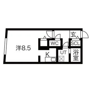 G VIVRE 岡崎駅前【5階】の間取り