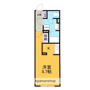 G VIVRE 岡崎駅前【2階】の間取り