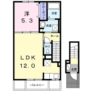 パフューム175【2階】の間取り