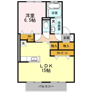 CAPE HILLS II【202号室】の間取り