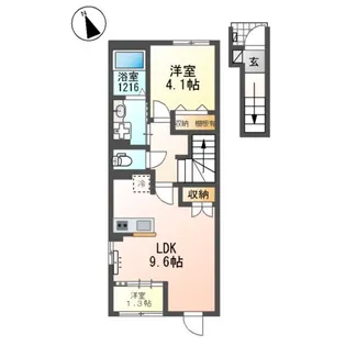 サンコートⅡ【2階】の間取り