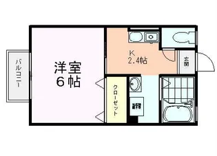 ヴィブレS【1階】の間取り