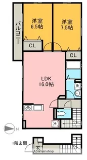 リーブル 和【2階】の間取り